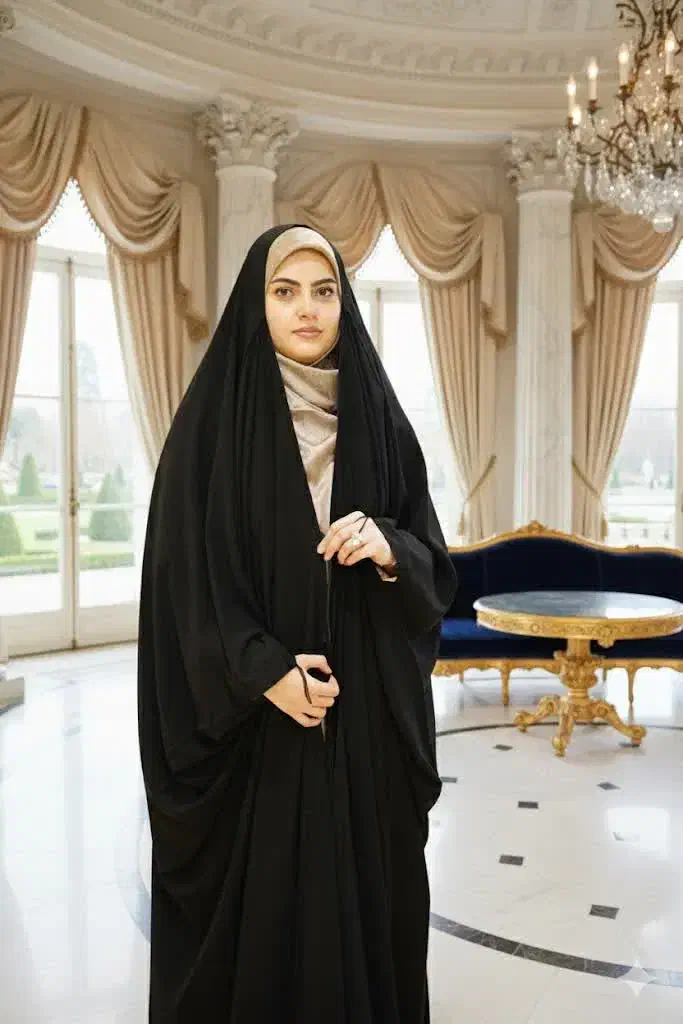 چادر عبایی|لباس|کرمان, |دیوار