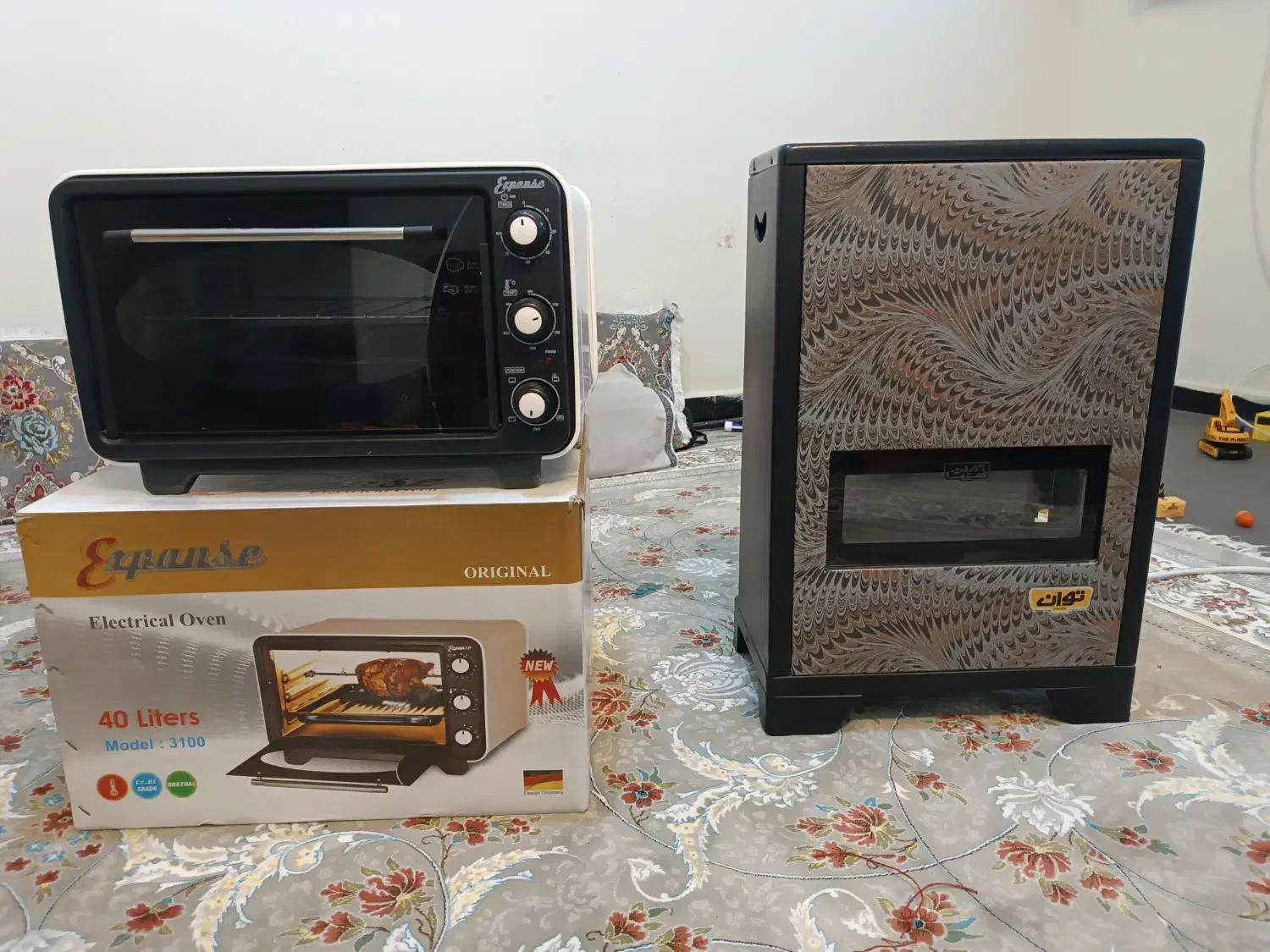 بخاری توان مدل شفق و اون توستر|بخاری، هیتر، شومینه|فیروزآباد (فارس), |دیوار