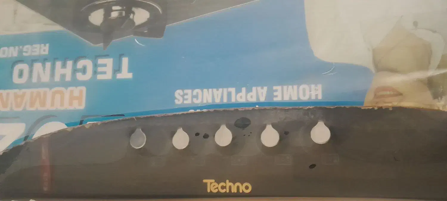 اجاق گاز صفحه ای پنج شعله تکنو|اجاق گاز و لوازم برقی پختوپز|نوشین شهر, |دیوار