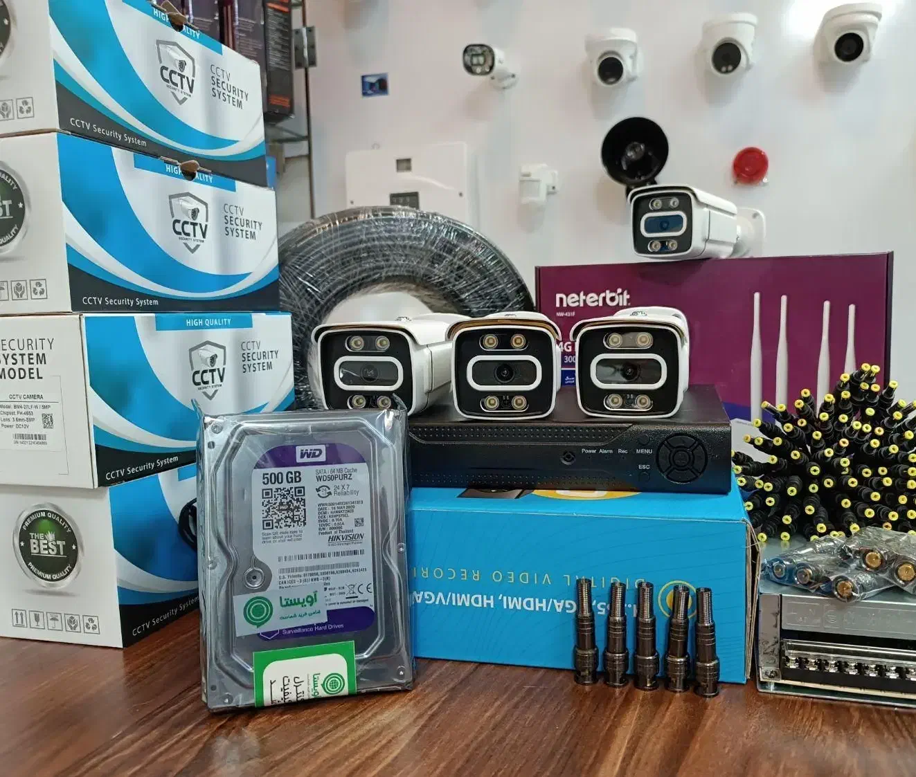 پکیج های دوربین مداربسته مورد تایید اماکن اتحادیه|دوربین مداربسته|شهریار, شهریار|دیوار