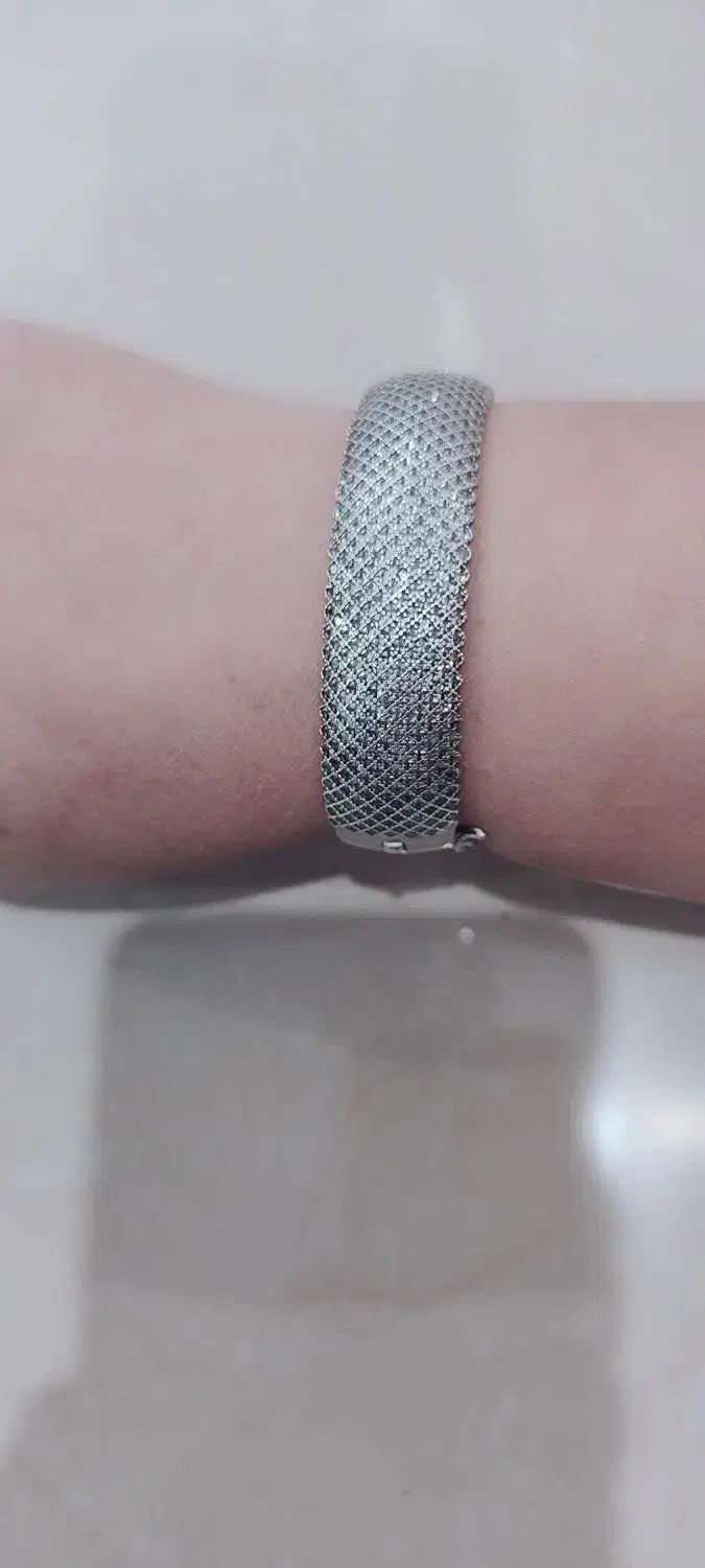 دستبند نقره ایتالیایی|جواهرات|خرم‌آباد, |دیوار