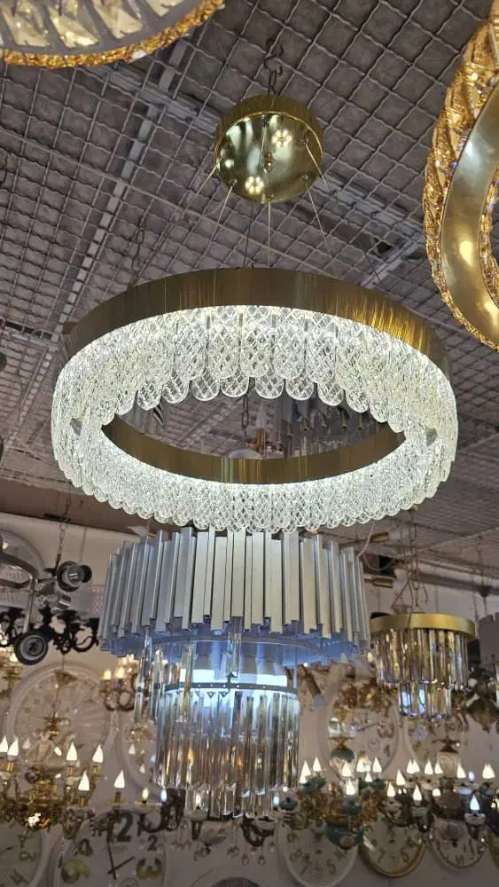 لوستر/چراغ آویز/|لوستر و چراغ آویز|مشهد, شاهد (شهرک غرب)|دیوار