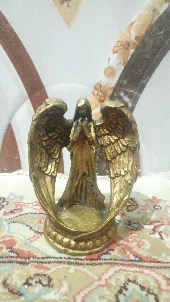 2عدد مجسمه تزئینی مسیح و فرشته|مجسمه، تندیس، ماکت|قشم, |دیوار