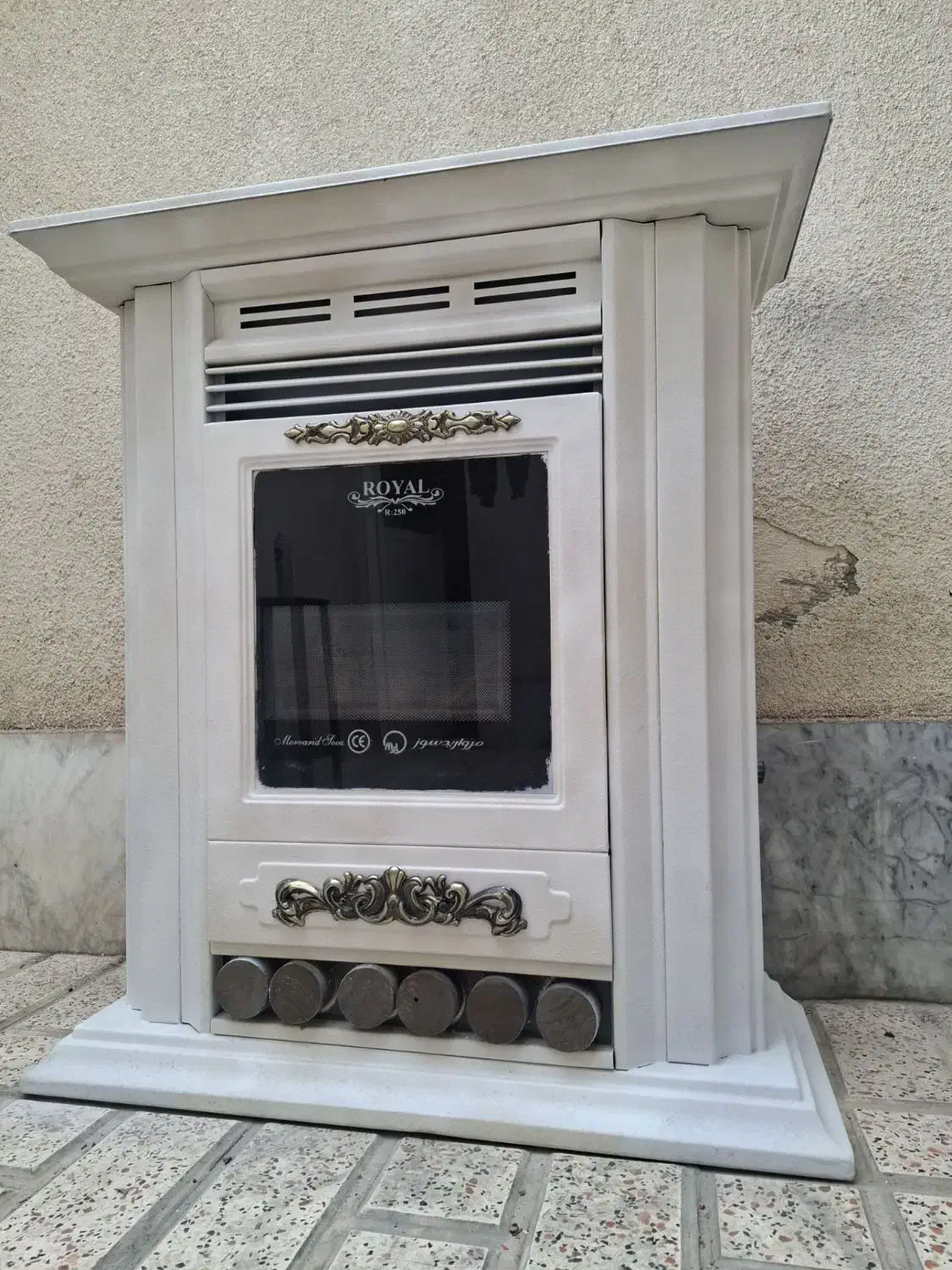 بخاری شومینه ای ۳۰ هزار سفید مروارید سوز|بخاری، هیتر، شومینه|محمدشهر, جعفرآباد|دیوار