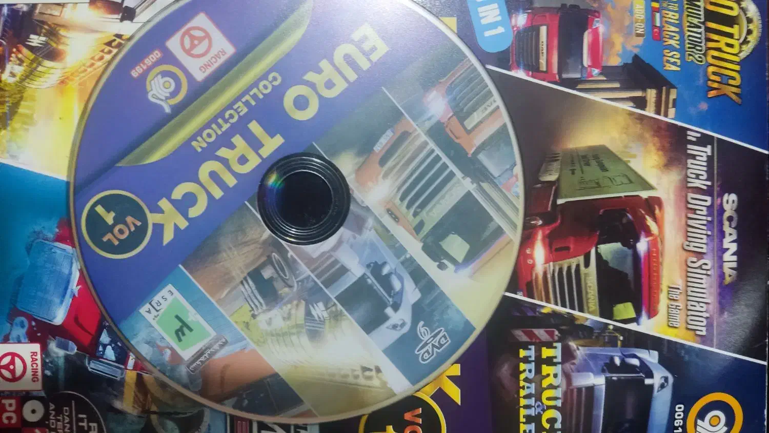 سی دی بازی یورو تراک|کنسول، بازی ویدئویی و آنلاین|اسلامشهر, شهرک واوان|دیوار