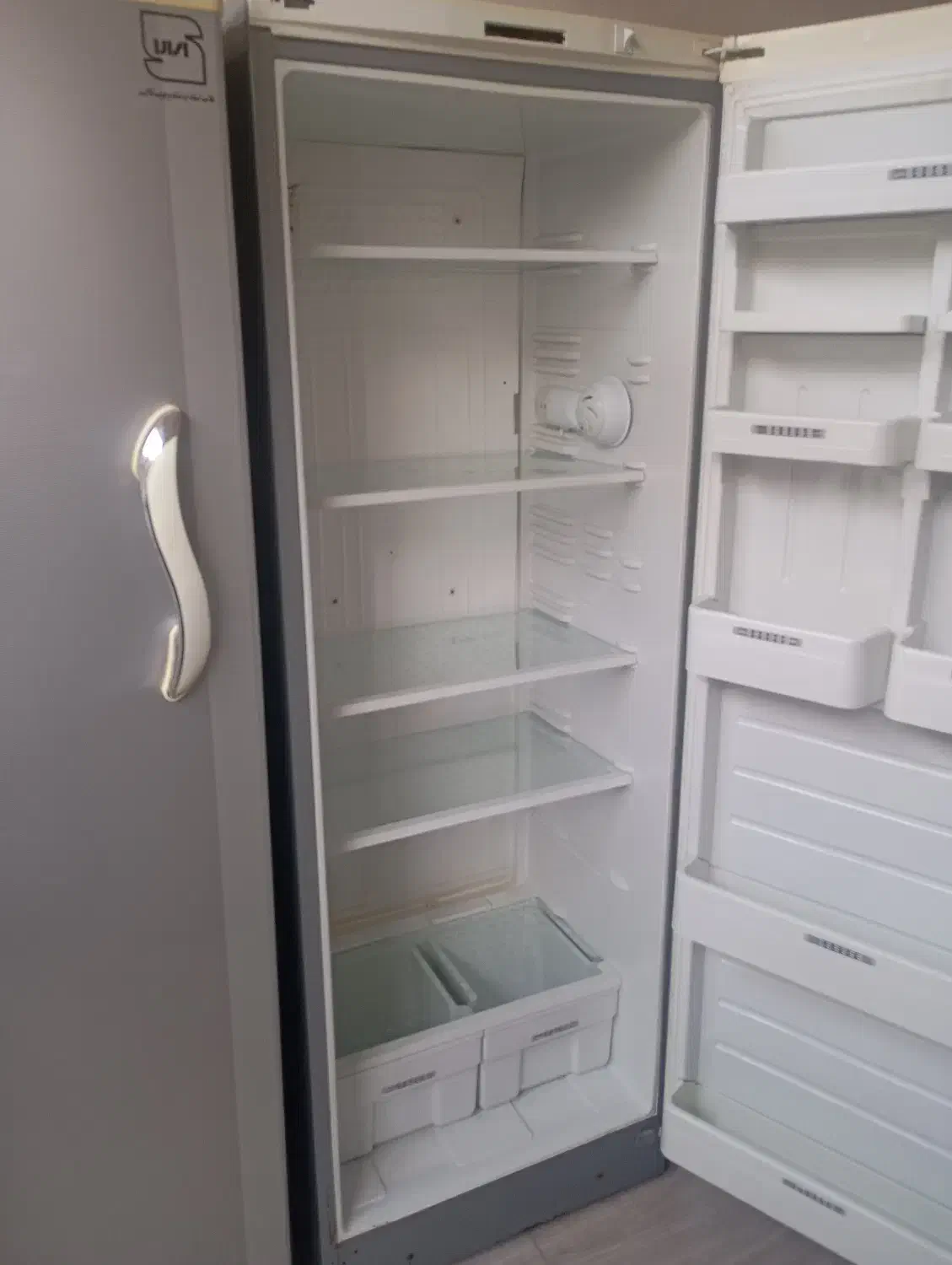 یخچال دو قلو خارجی در حد نو|یخچال و فریزر|گرمی, |دیوار