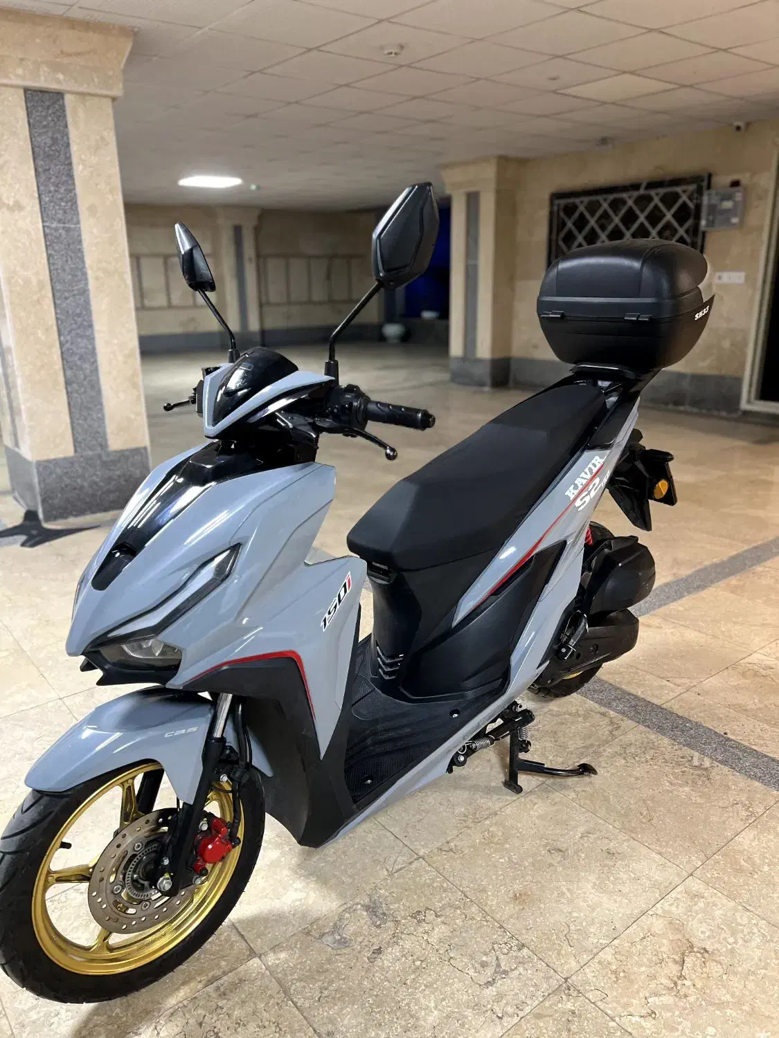 کلیک کویر s2 ADV اتاق جدید مدل 403 باکس دار صفر|موتورسیکلت|رشت, کاکتوس|دیوار