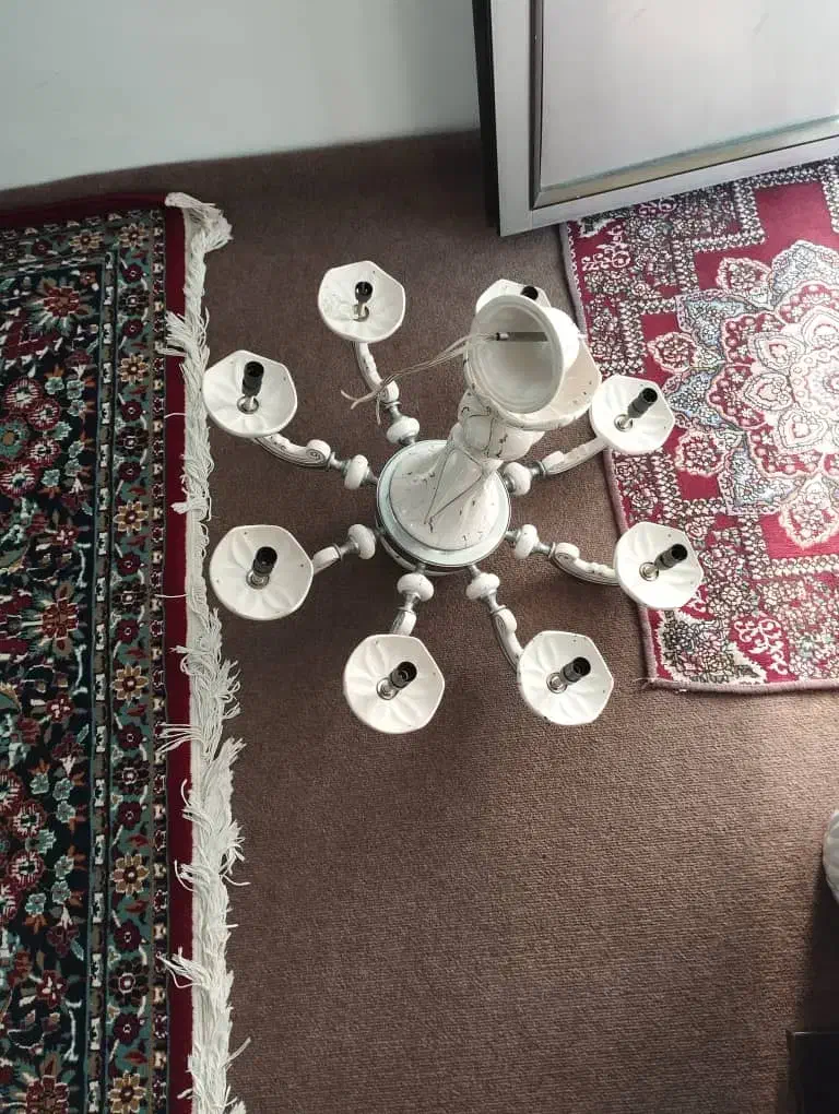 لوستر سالم|لوستر و چراغ آویز|آمل, |دیوار