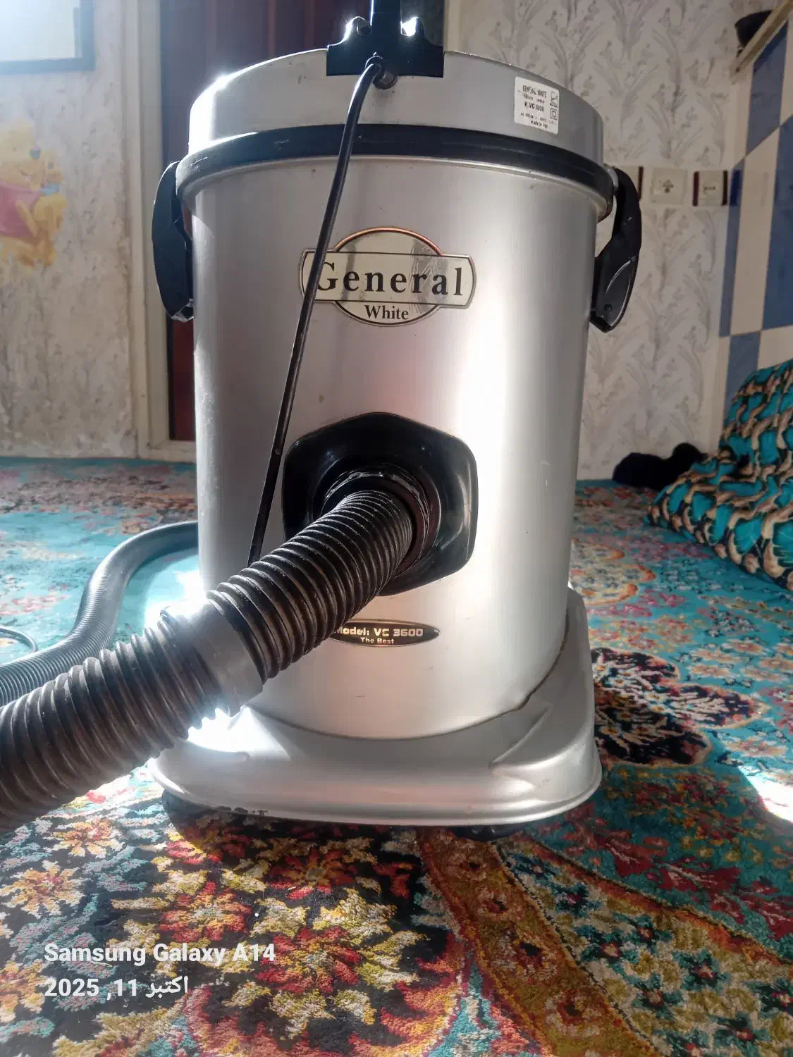 جاروبرقی سطلی جنرال|جاروبرقی، جارو شارژی، بخارشو|مشهد, کوی دروی|دیوار