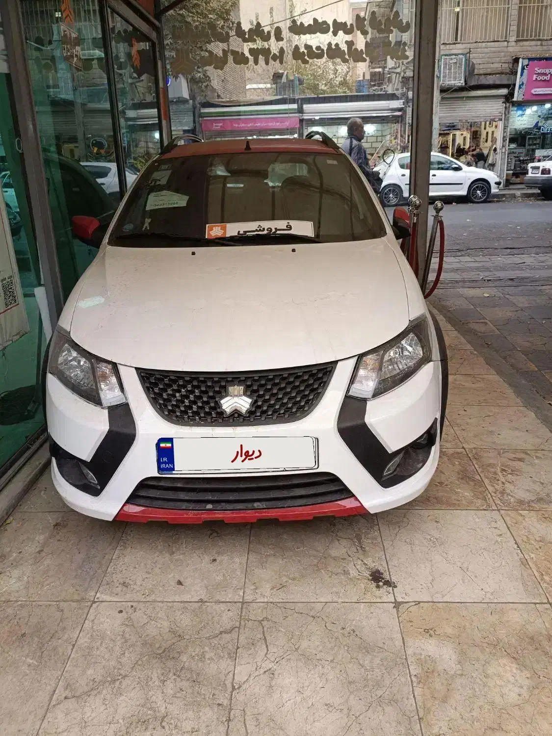 کوییک gxr سفید قرمز|خودرو سواری و وانت|تهران, جی|دیوار