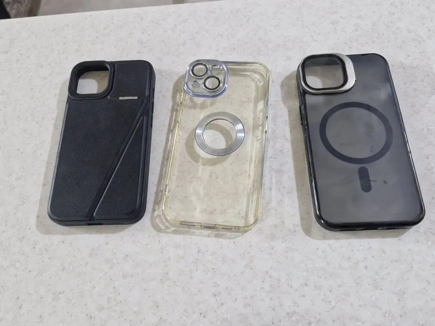 ۳ عدد قاب آیفون ۱۳ نرمال مکسیف ساپورت|لوازم جانبی موبایل و تبلت|اسلامشهر, شهرک واوان|دیوار