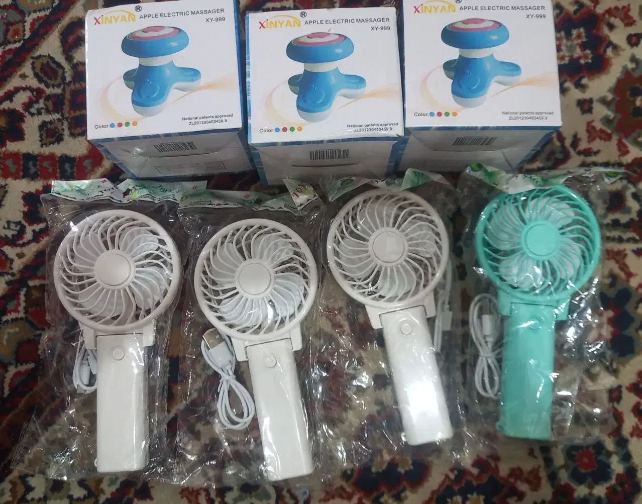 پنکه دستی و ماساژور|پنکه و تصفیه‌کنندهٔ هوا|قم, آذر (نکویی)|دیوار