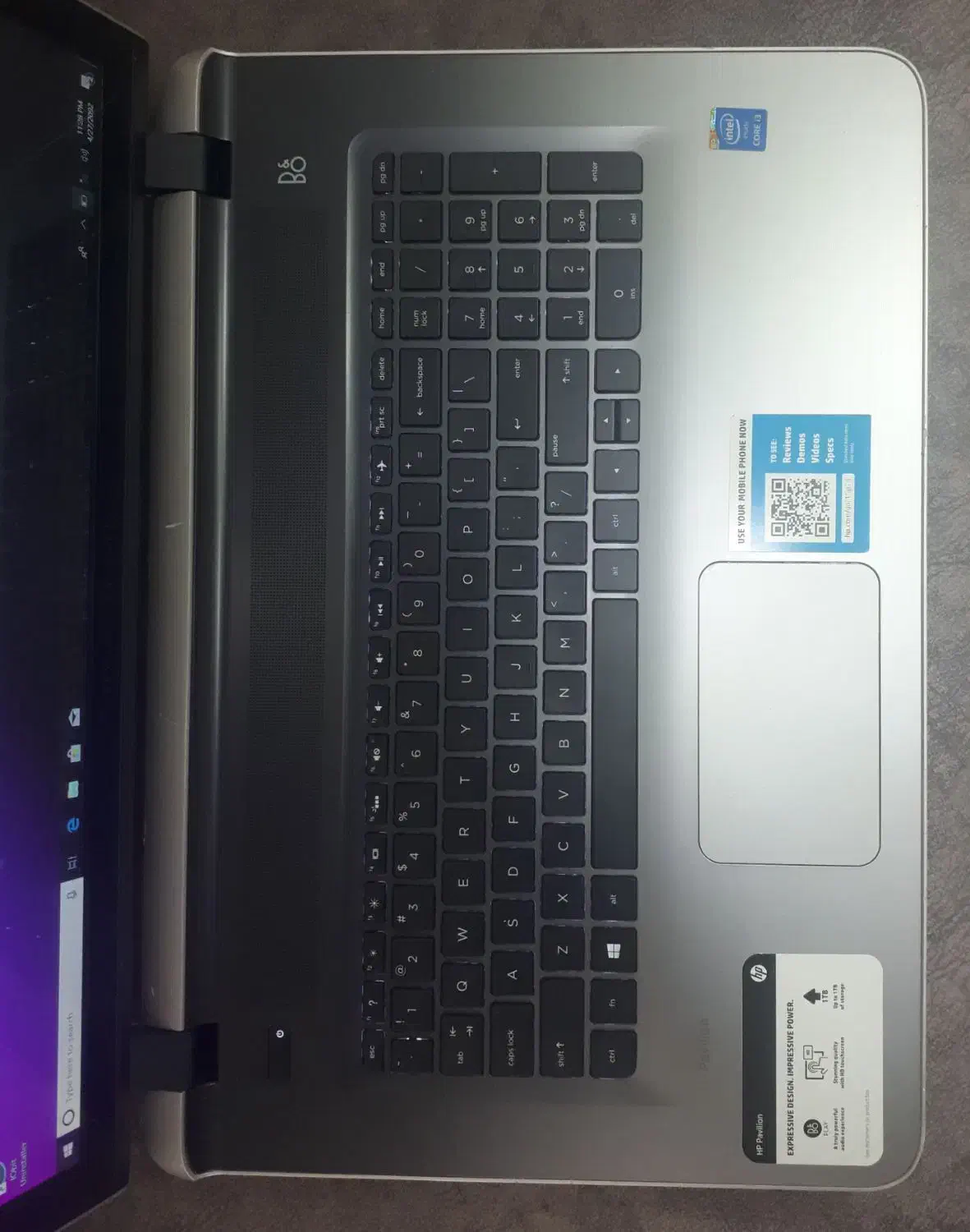 hp pavilion 17 تاچ فول اچ دی|رایانه همراه|کرج, شاهین‌ویلا|دیوار
