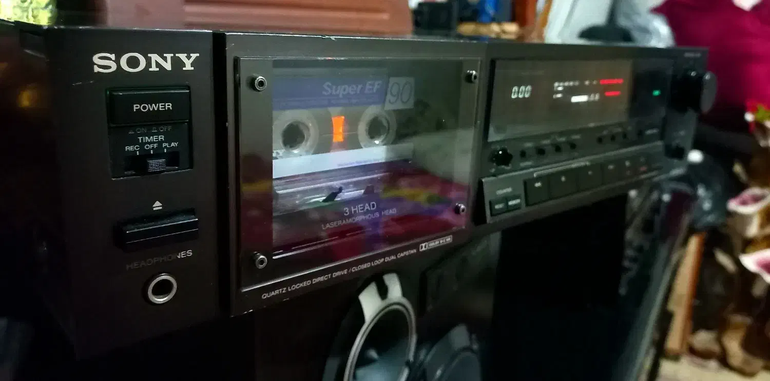 دک حرفه ای 3 هد سونی مدل TC -k -555esll|سیستم صوتی خانگی|اسلامشهر, شهرک مهدیه|دیوار