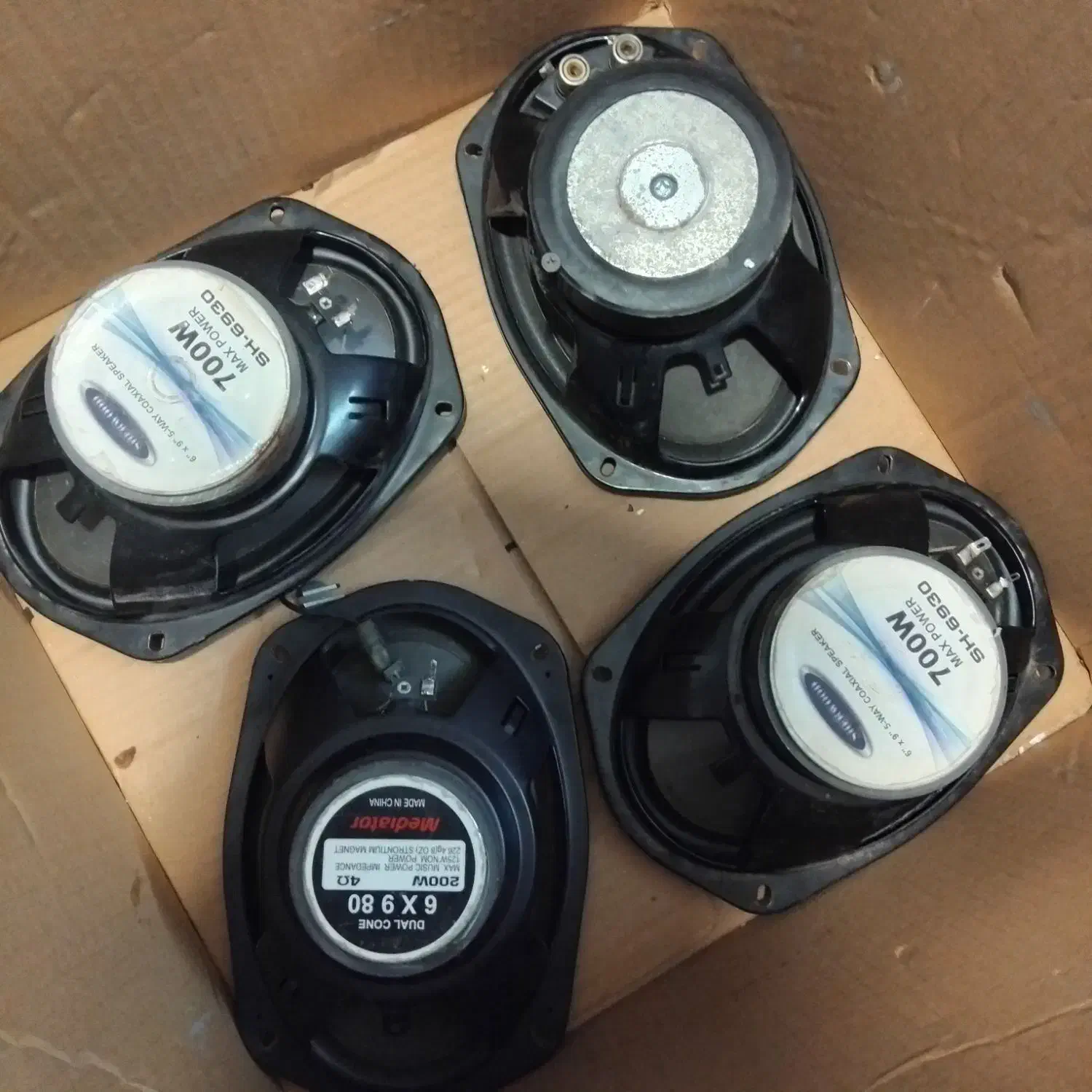 ۴ عدد سالم باند.|سیستم صوتی خانگی|نیشابور, خط کاشمر|دیوار