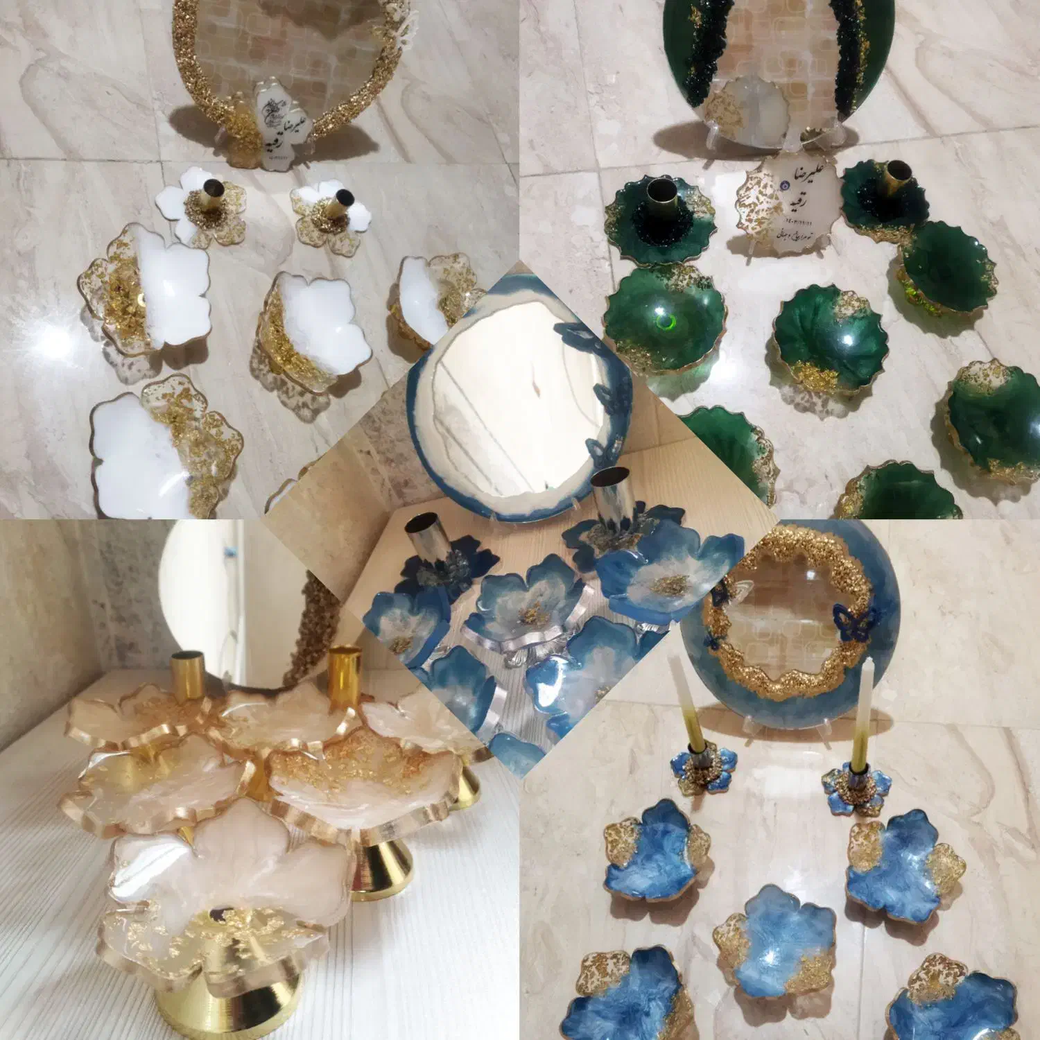 هفت سین رزینی|صنایع دستی و سایر لوازم تزئینی|جهرم, |دیوار