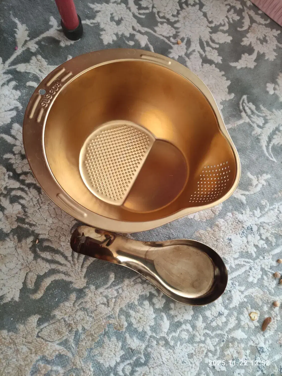 آبکش طلایی|ظروف پخت‌وپز|بیرجند, |دیوار