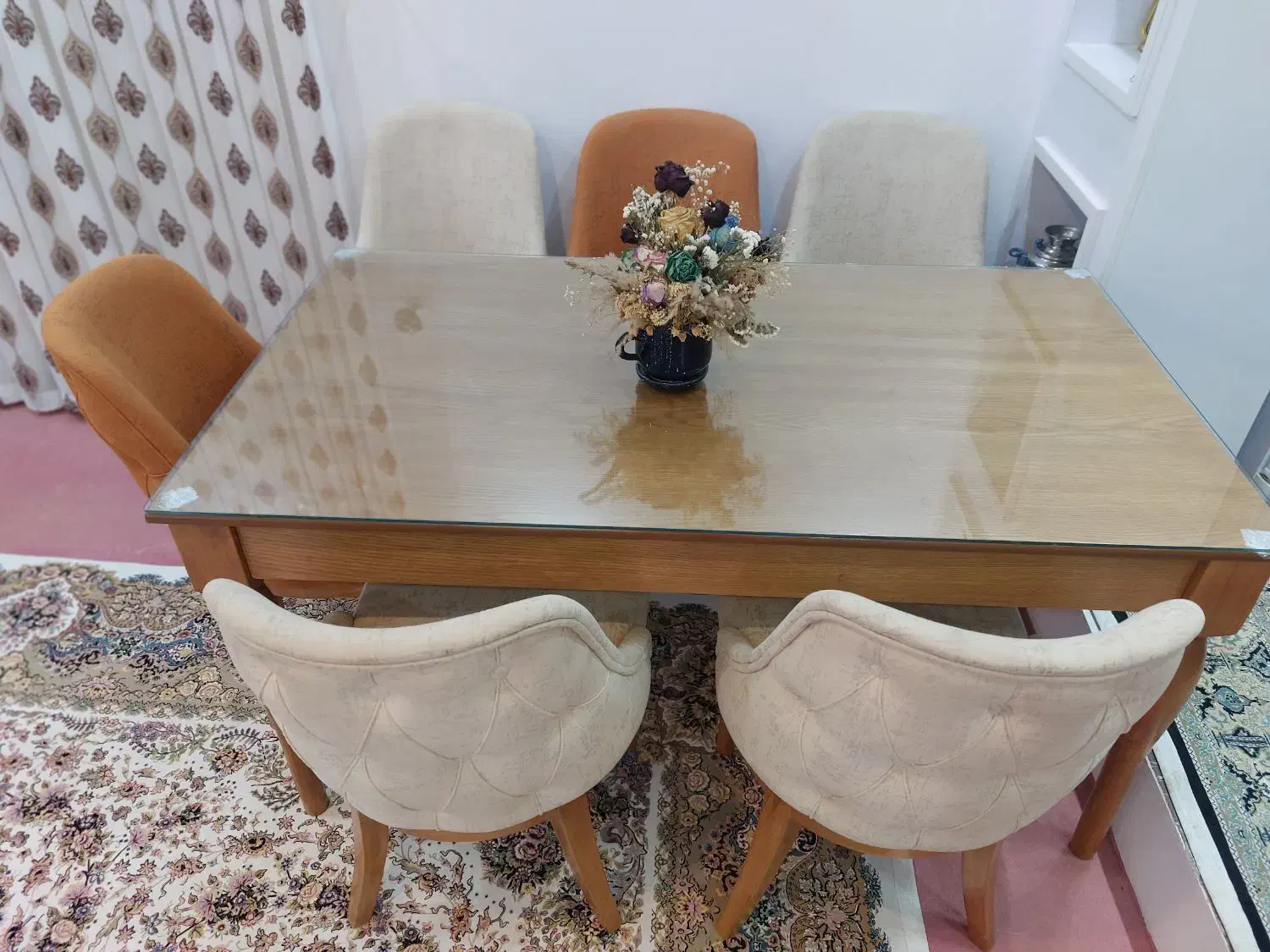 میز ناهار خوری|میز و صندلی غذاخوری|سنندج, |دیوار