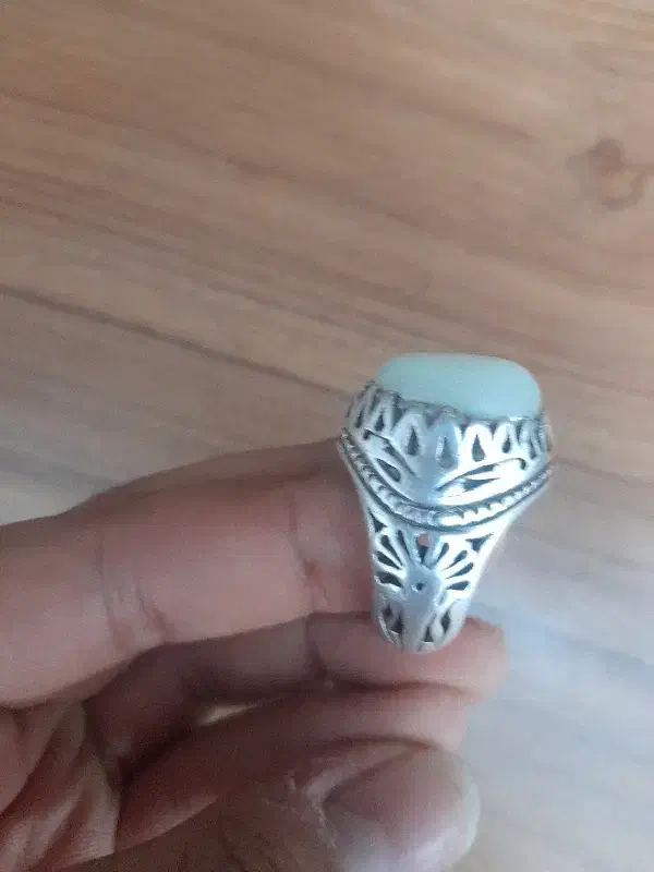 انگشتر نقره شبرنگ|جواهرات|اراک, |دیوار