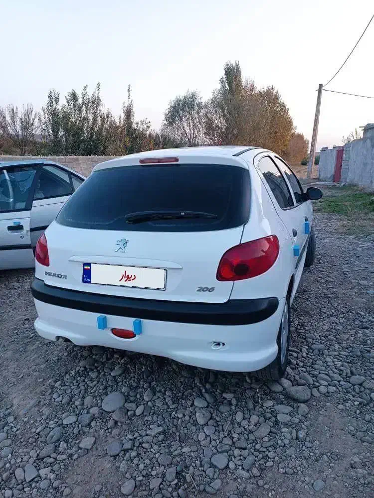 پژو ۲۰۶|خودرو سواری و وانت|قشلاق دشت, |دیوار