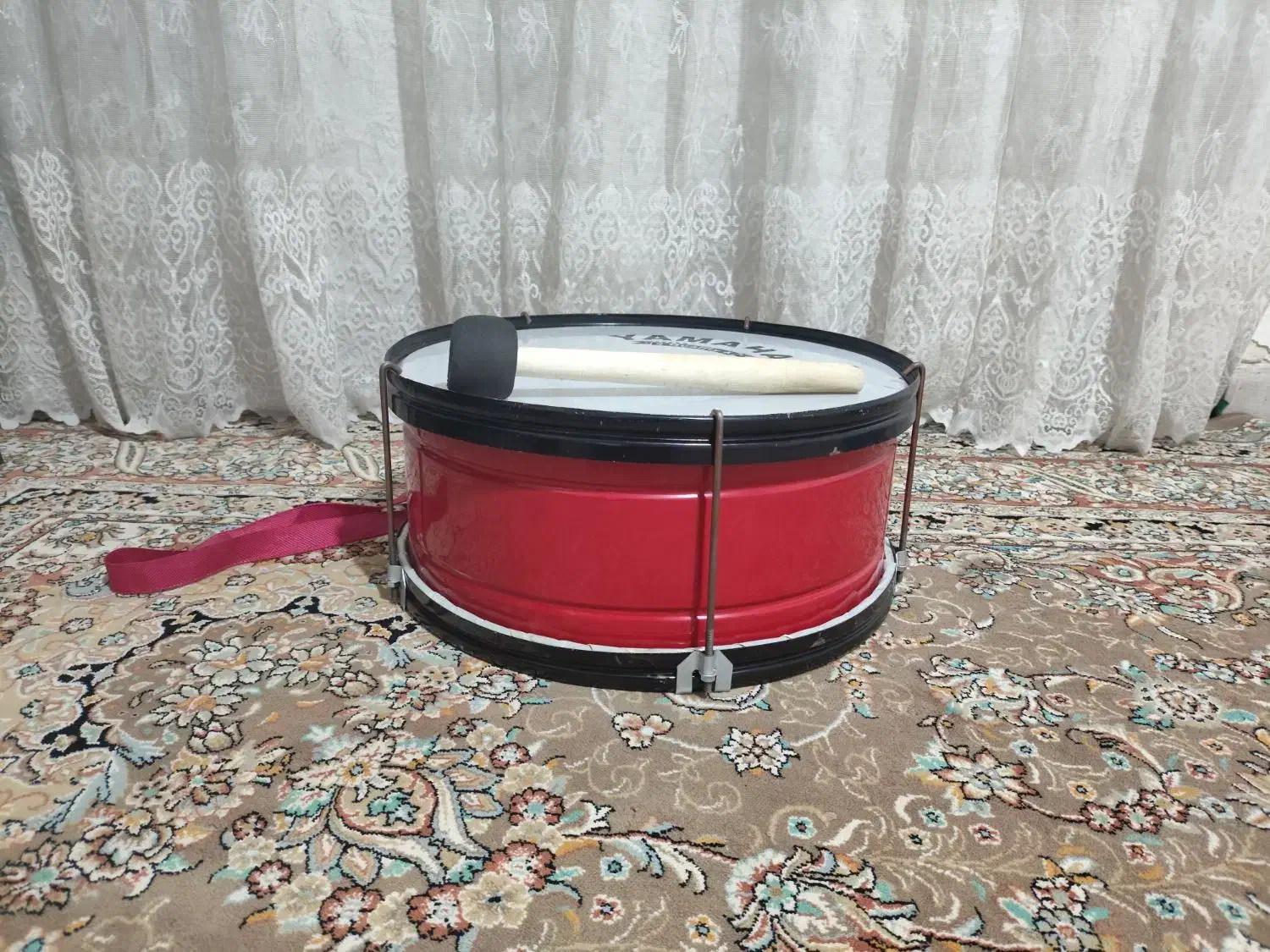 طبل یاماها با قطر 45سانتیمتر، نصف قیمت|درام و پرکاشن|خرم‌آباد, |دیوار