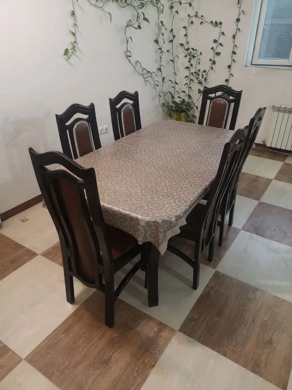 فروش نهارخوری ۶ نفره|میز و صندلی غذاخوری|سقز, |دیوار