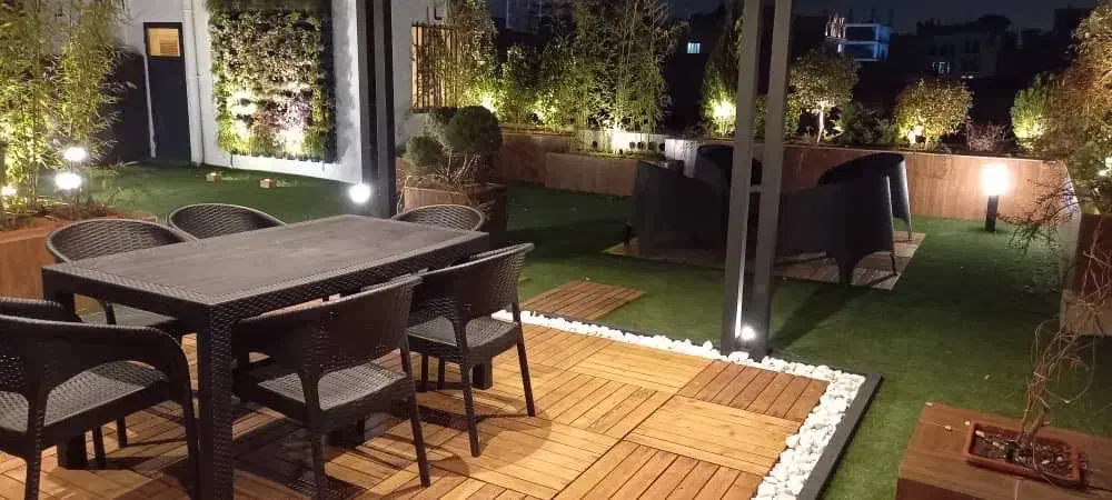 طراحی، نظارت، اجرای تخصصی فضای سبز، روف گاردن|خدمات باغبانی و درختکاری|تهران, اختیاریه|دیوار