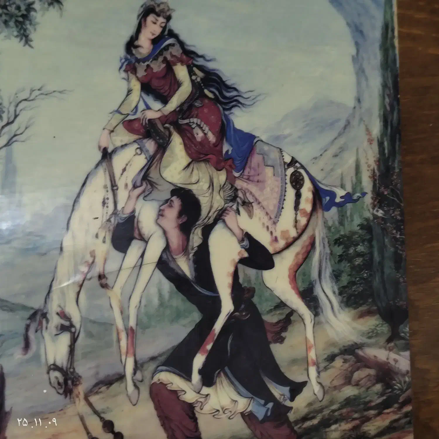 شش عدد تابلوی زیبای عتیقه( ورق بزن)|کلکسیون اشیاء عتیقه|تهران, شهرک آسمان|دیوار