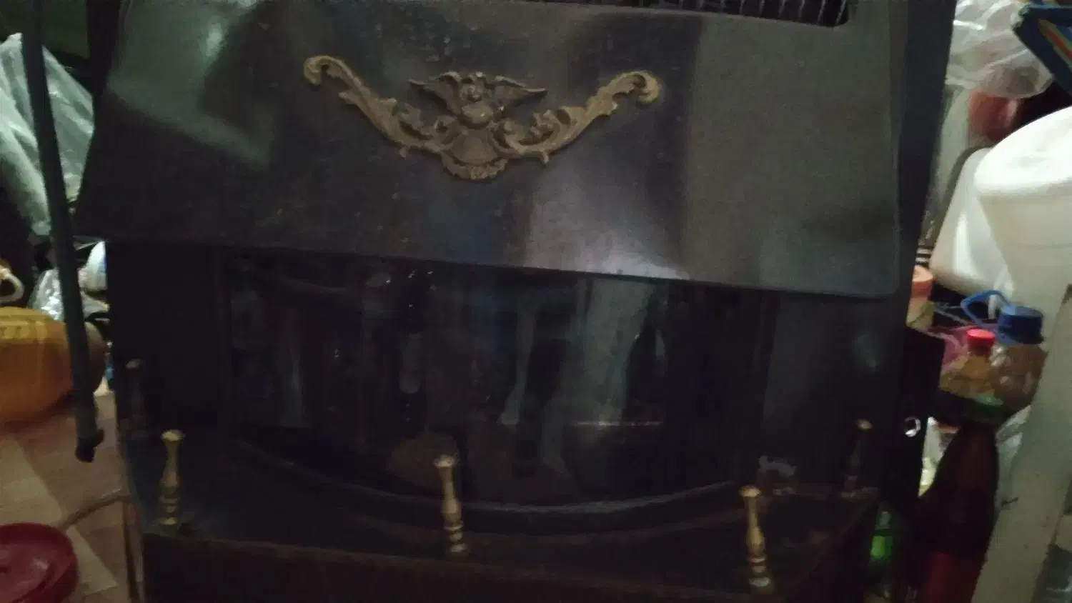 بخاری شومینه ای|بخاری، هیتر، شومینه|قزوین, |دیوار