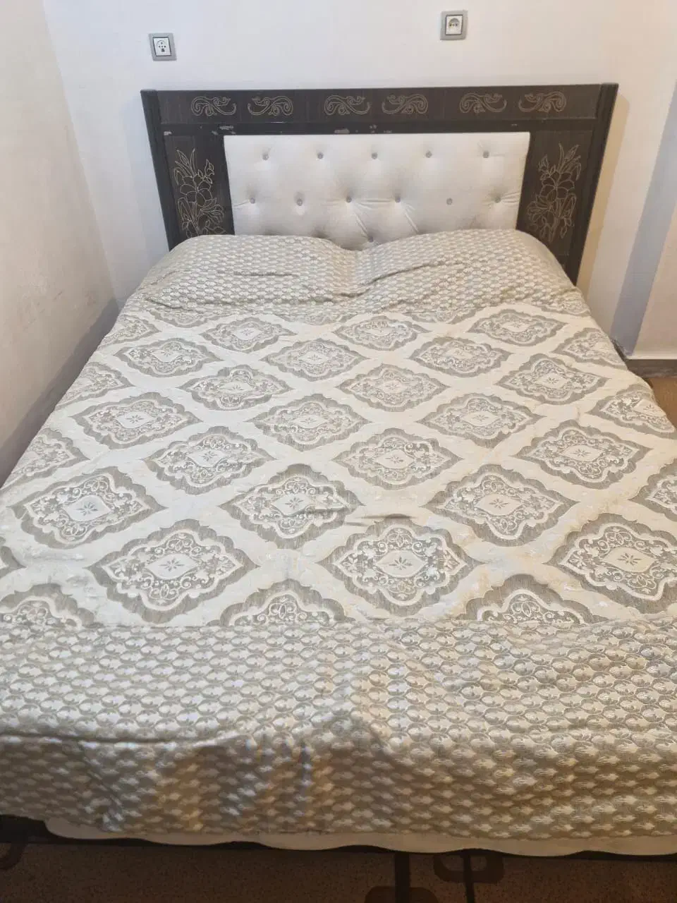 تخت خواب دو نفره|تخت و سرویس خواب|رامهرمز, |دیوار