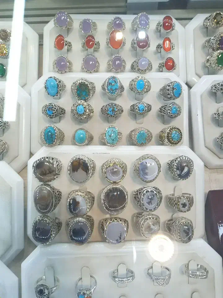 انگشتر نقره|جواهرات|یزد, |دیوار