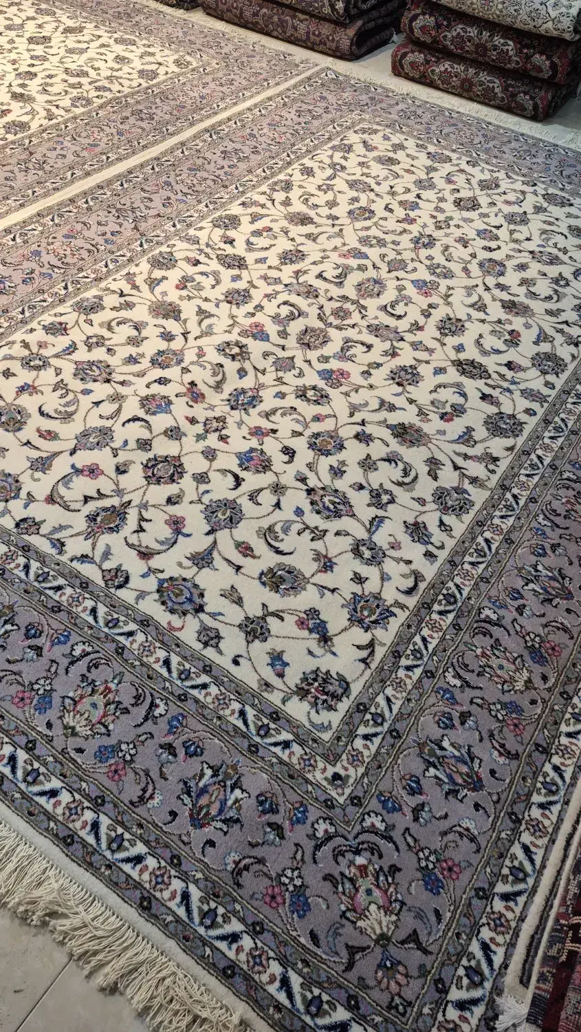 یک جفت فرش دستباف ۹ متری اردکان نقشه افشان|فرش|کرج, برغان|دیوار