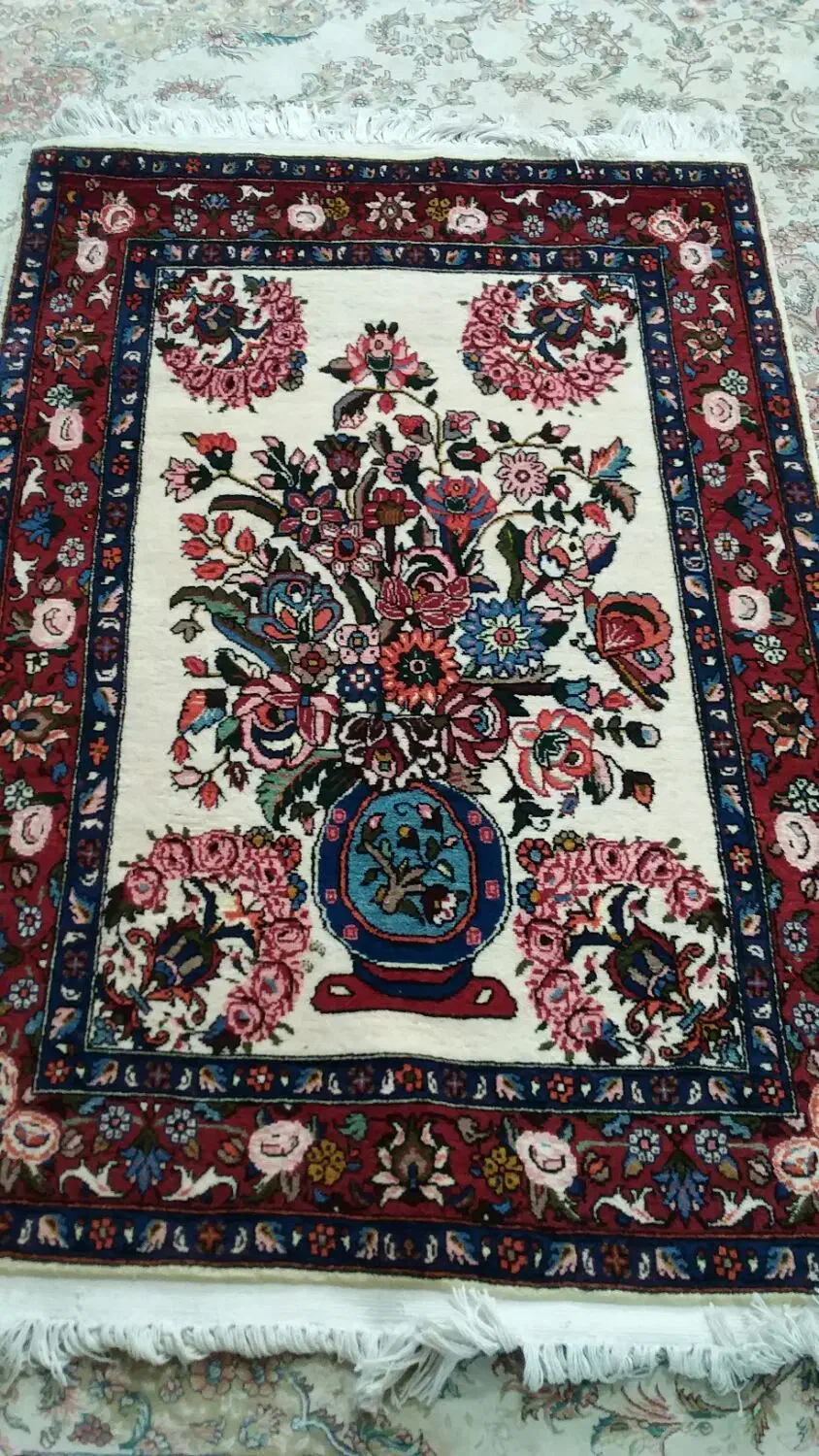 فرش دست بافت بختیاری|فرش|اصفهان, الهیه|دیوار