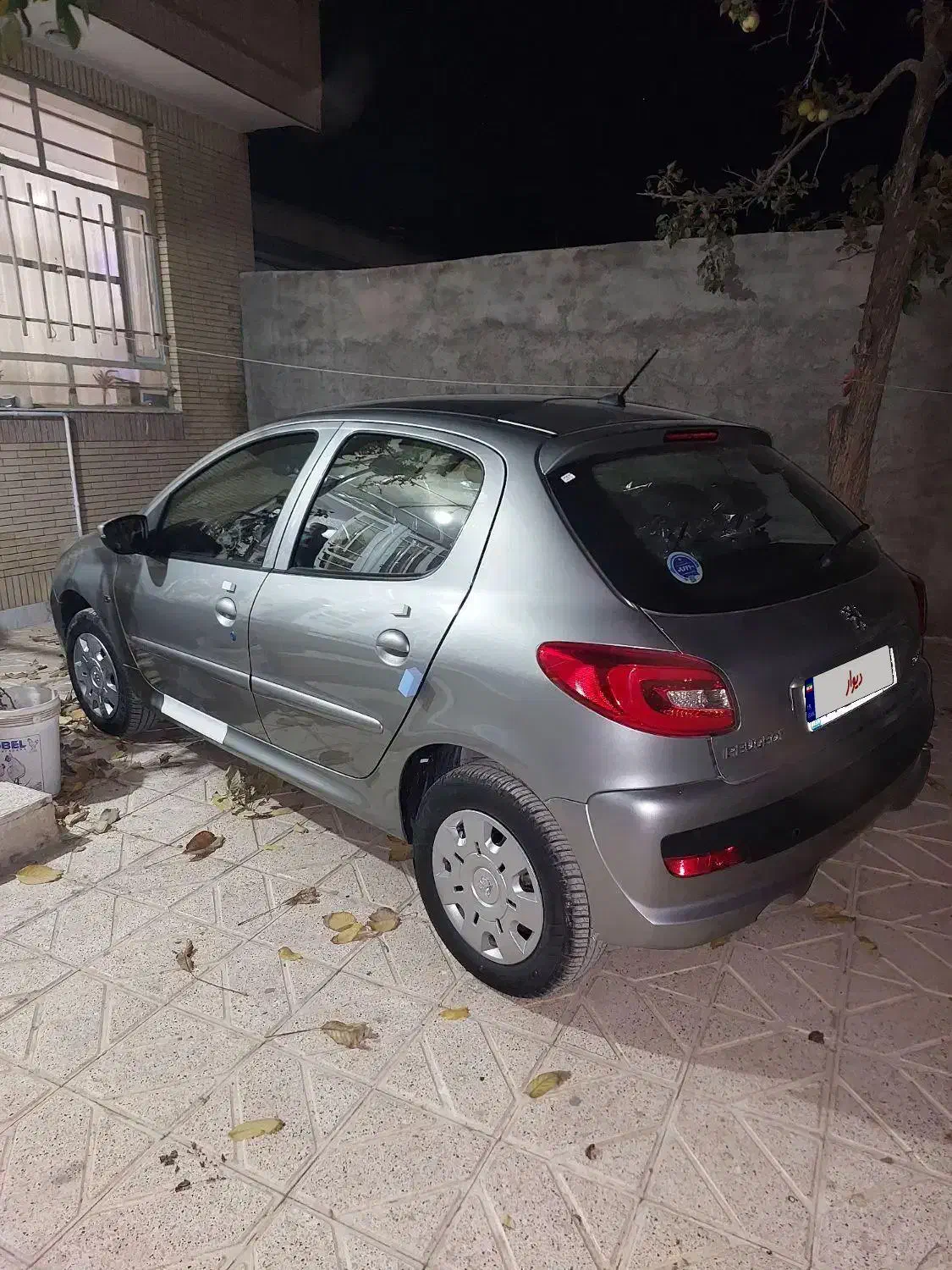 207 پانا نقره ای تیتانیوم TU5P دنده ای|خودرو سواری و وانت|نیشابور, امام خمینی|دیوار