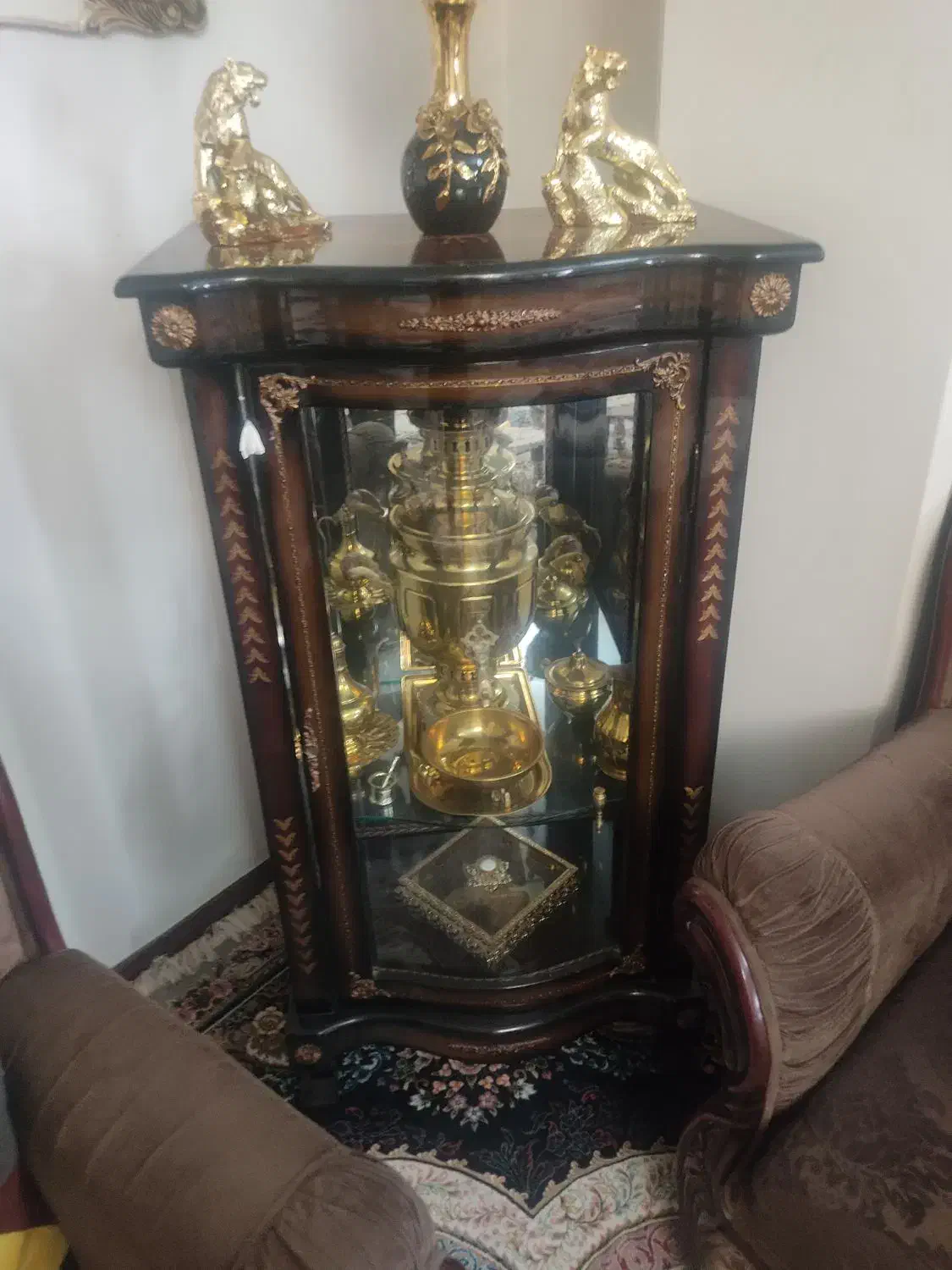 سماور ذغالی با بوفه|کلکسیون اشیاء عتیقه|چهاردانگه (تهران), |دیوار