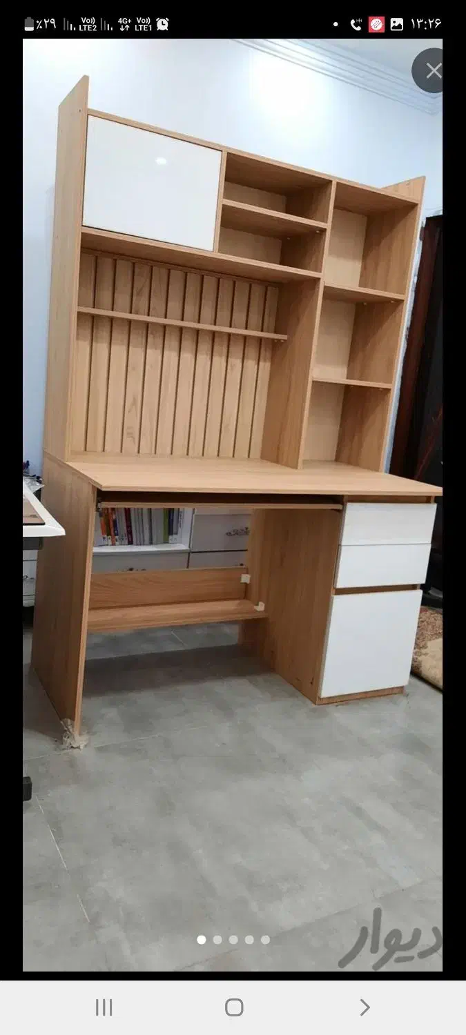 میز تحریر ،صندلی گرددان ثابت،صندلی محصلی..|دفتر کار|رباط‌کریم, رباط‌کریم|دیوار