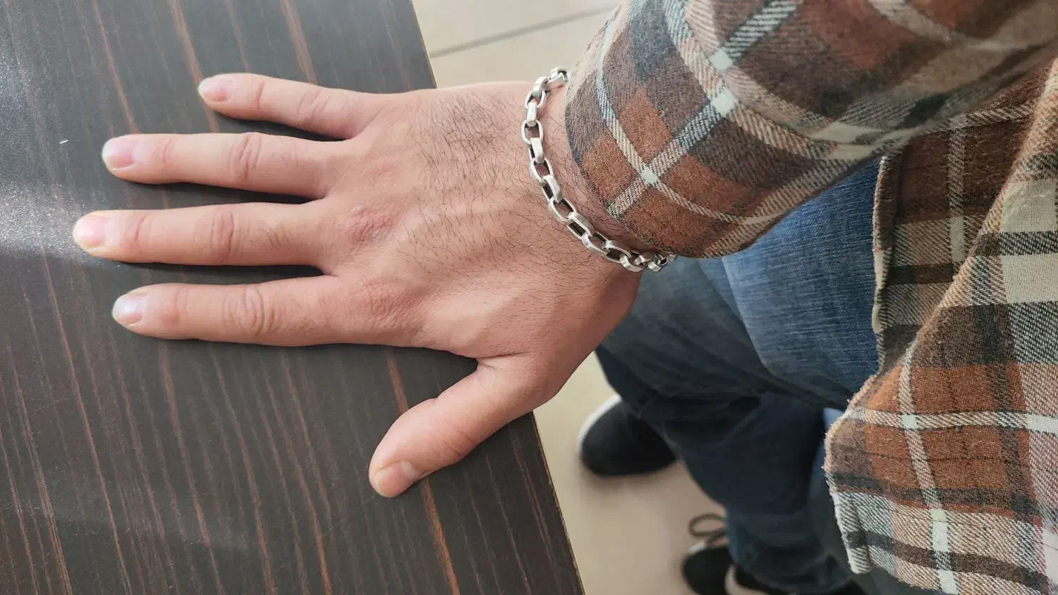 دستبند نقره ایتالیایی|جواهرات|کرمانشاه, |دیوار