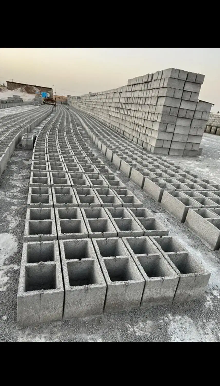 *بلوک دیواری سقفی ته بسته ته باز*|مصالح و تجهیزات ساختمان|سمیرم, |دیوار