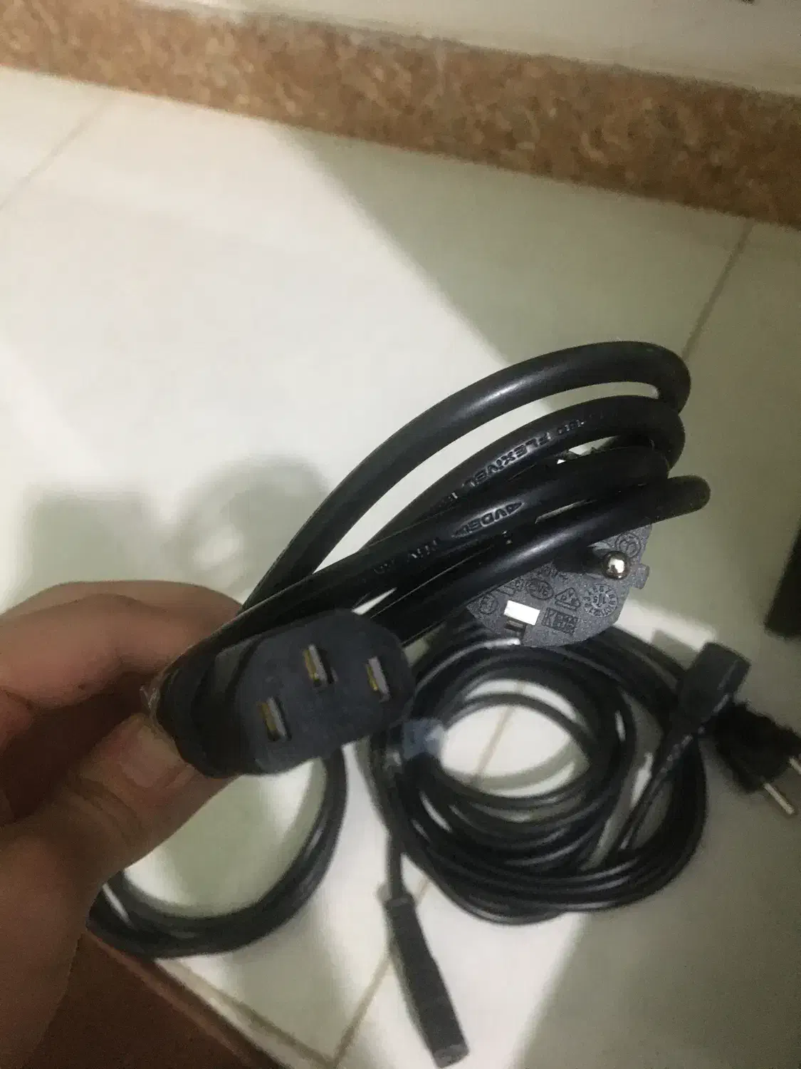 کابل پاور کامپیوتر|قطعات و لوازم جانبی رایانه|شیراز, شهرک گلستان|دیوار