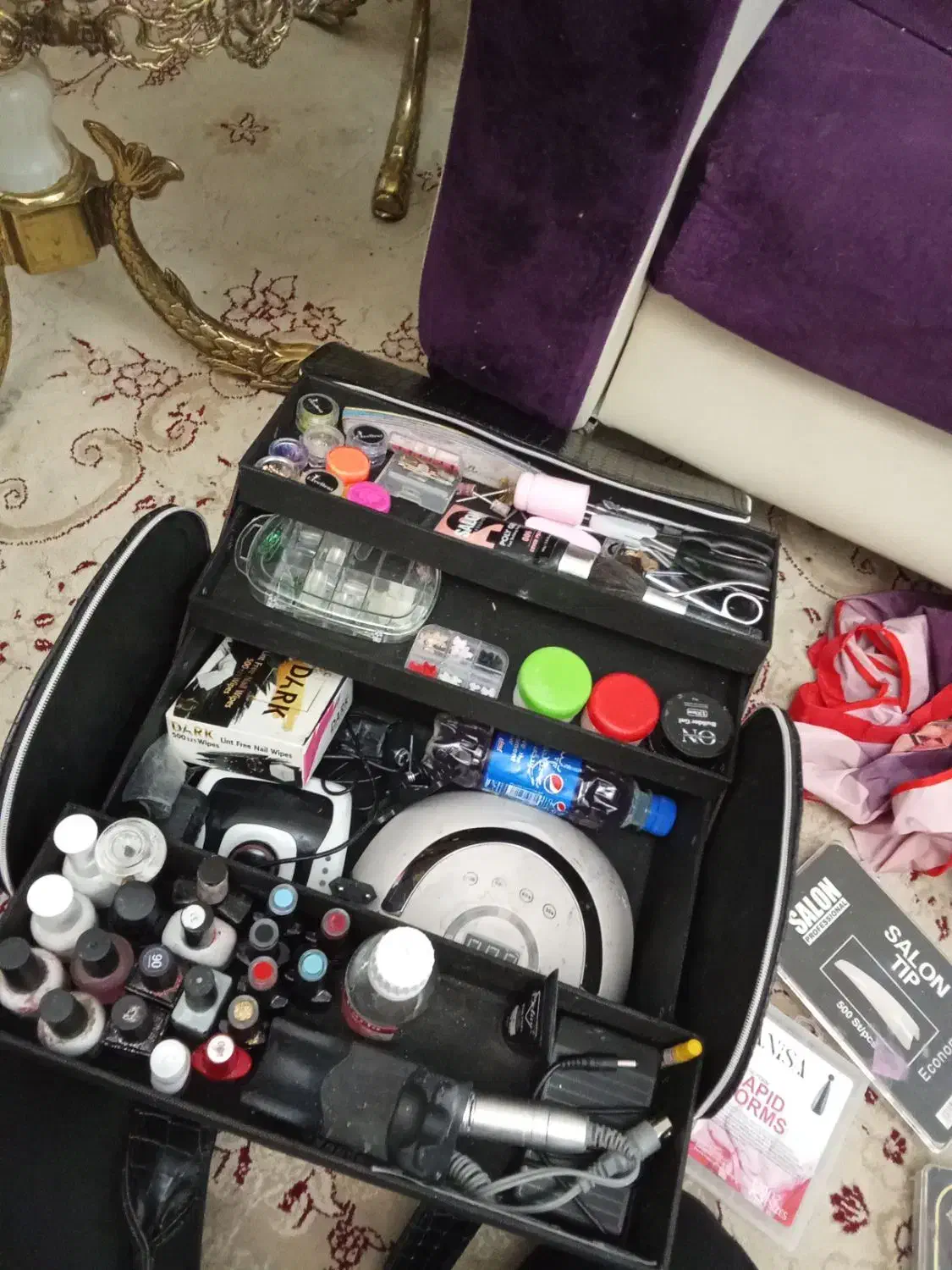 وسایل کاشت ناخن|آرایشی، بهداشتی، درمانی|تبریز, |دیوار