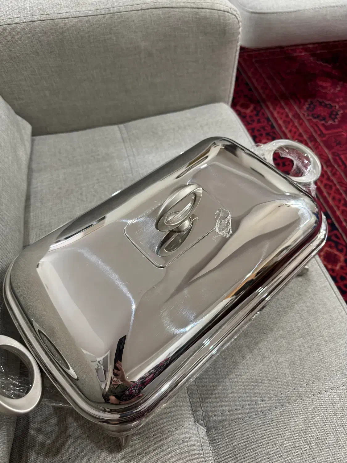 سوفله خوری پیرکس وارمر دار برند تک استیل|ظروف سرو و پذیرایی|کرج, مهرویلا شمالی|دیوار