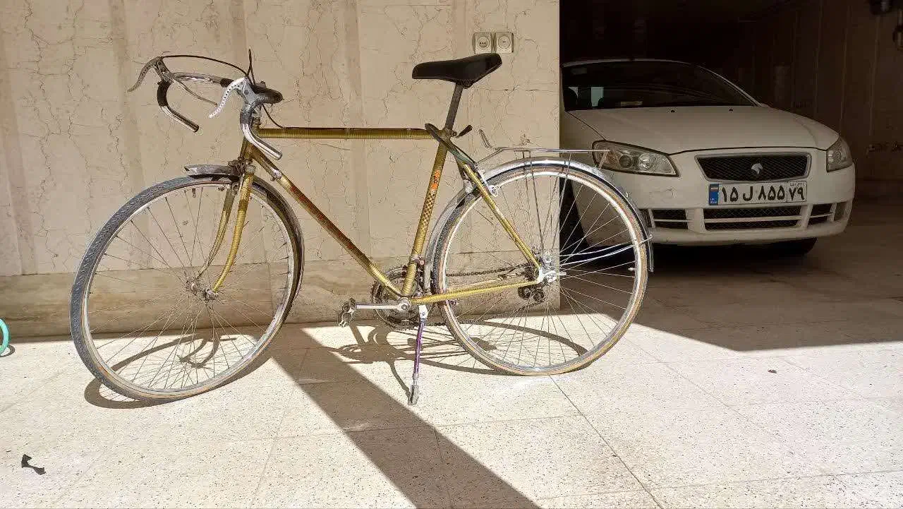 دوچرخه عتیقه و قدیمی کورسی پژو اورجینال|کلکسیون اشیاء عتیقه|قزوین, |دیوار