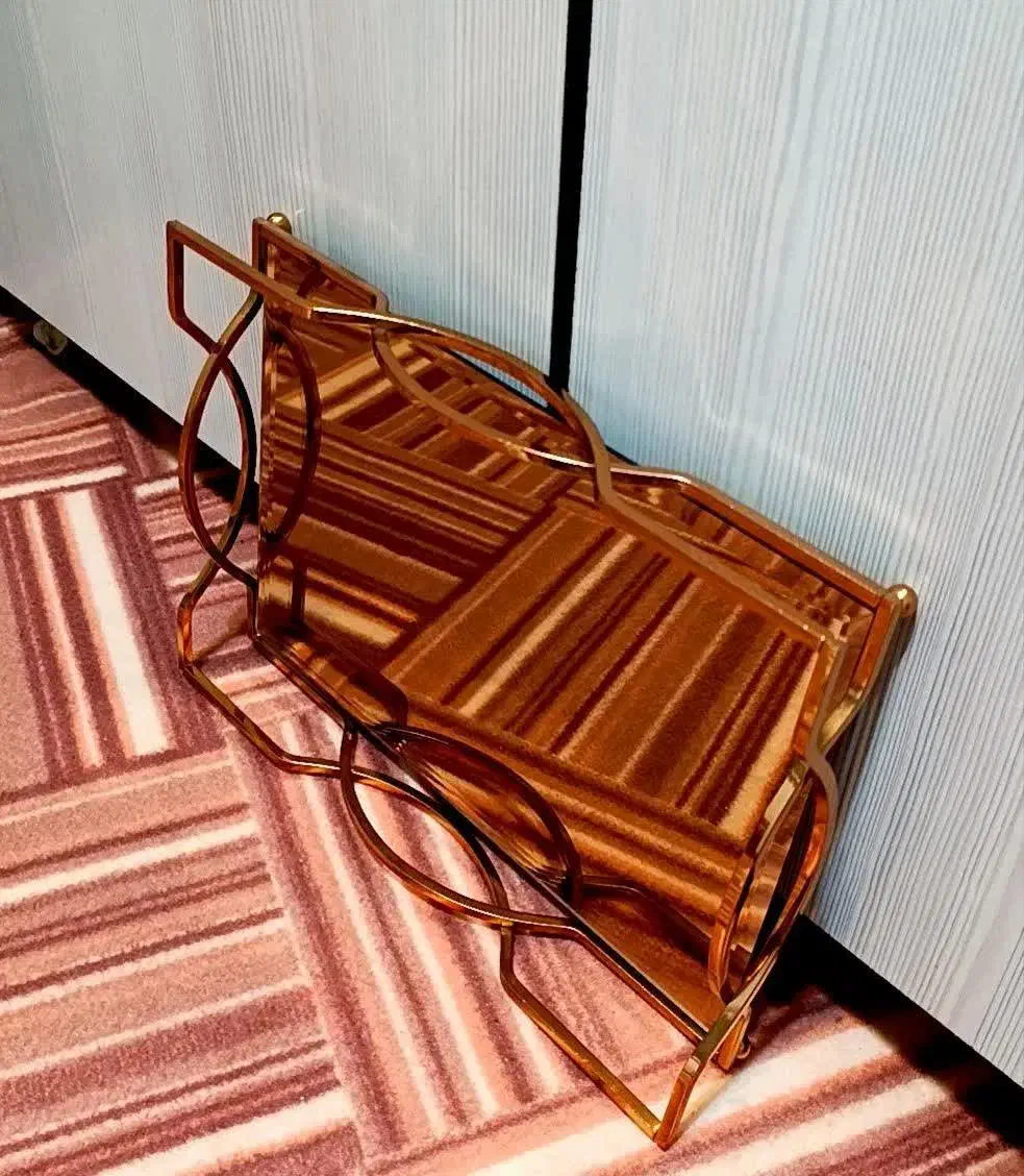 سینی آینه ای|ظروف سرو و پذیرایی|قم, باسکول|دیوار