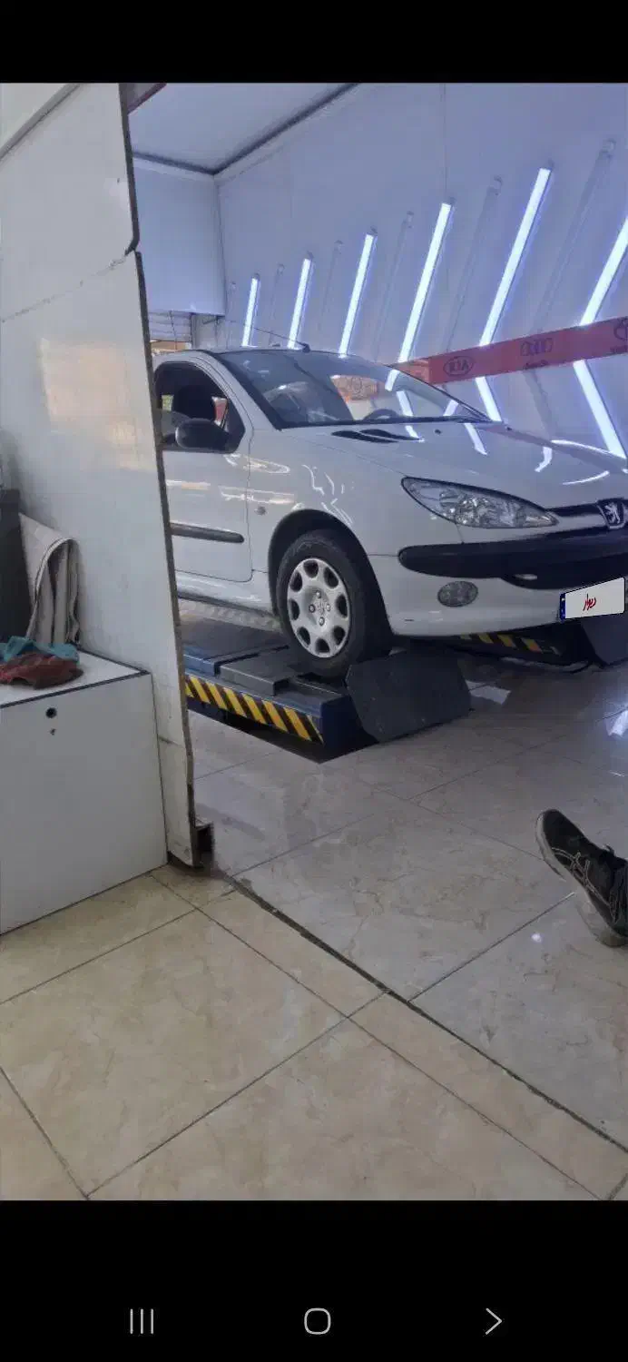 206 سفید|خودرو سواری و وانت|رفسنجان, |دیوار