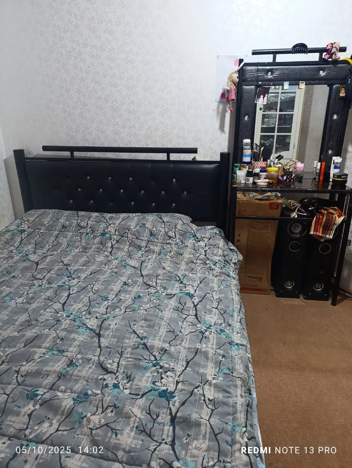 تخت دونفره یک پانصد|تخت و سرویس خواب|امیدیه, |دیوار