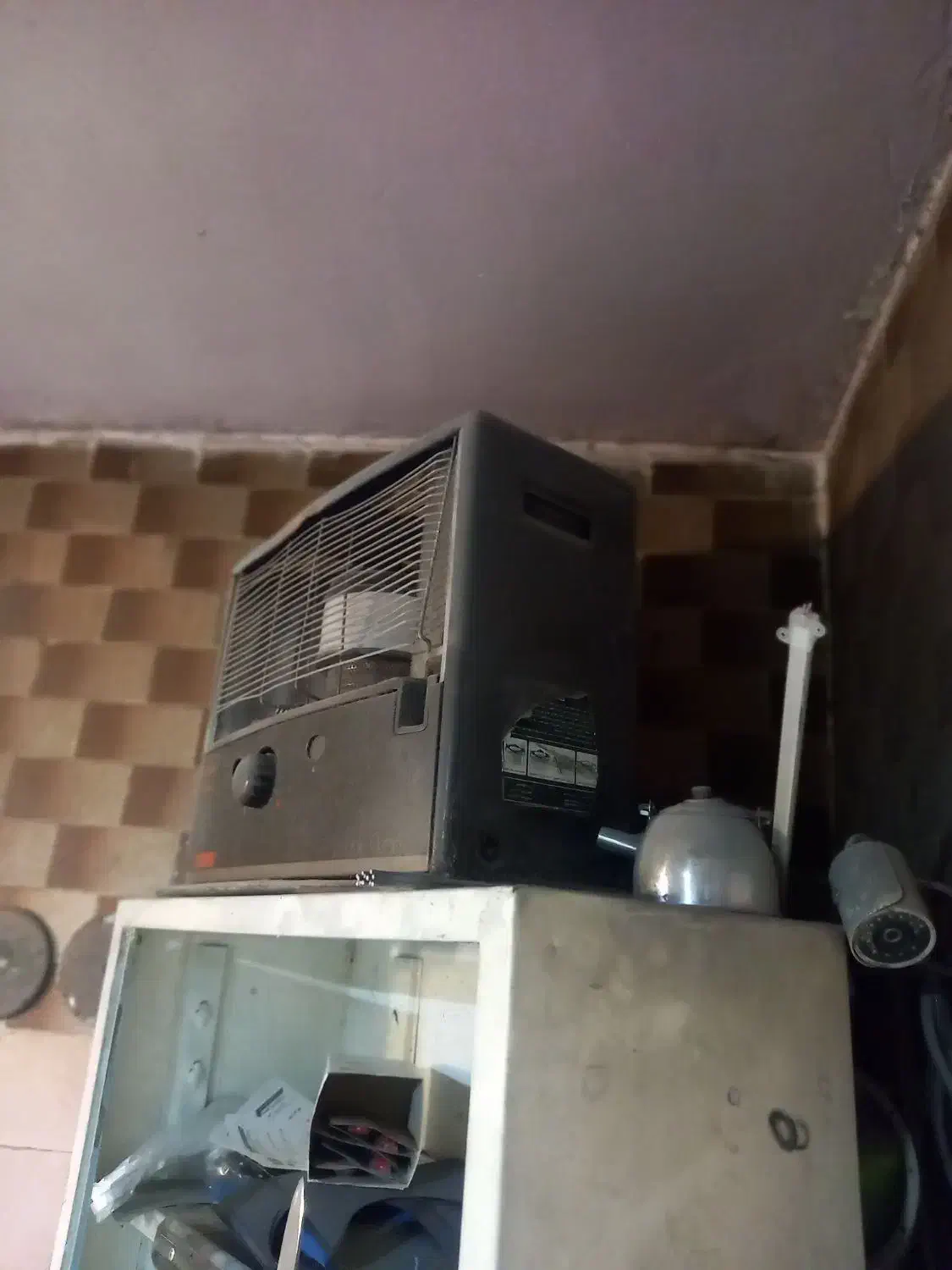 آنتیک چراغ قدیمی|کلکسیون اشیاء عتیقه|گنبد کاووس, |دیوار