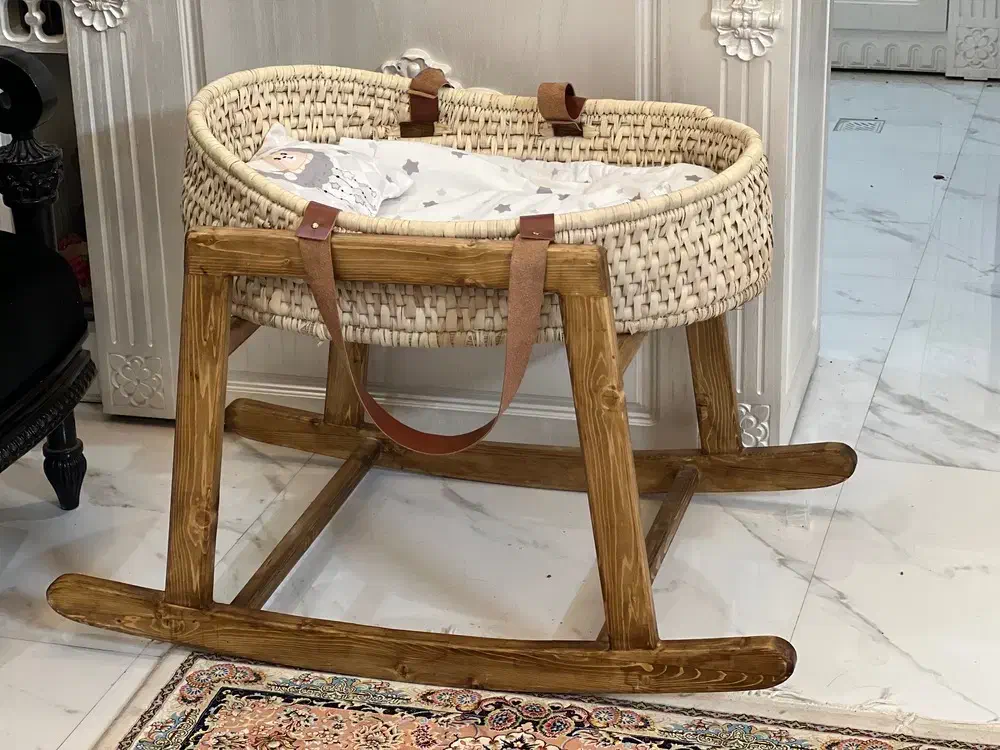 گهواره چوبی|تخت و صندلی بچه|مشهد, محمدآباد|دیوار