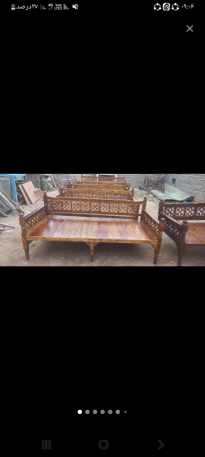 تخت سنتی|صندلی و نیمکت|آباده, |دیوار