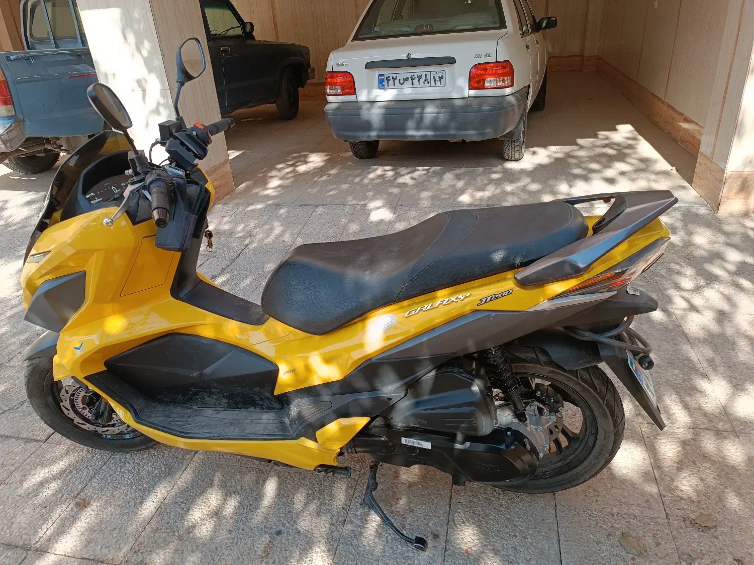 موتور گلکسی jt200|موتورسیکلت|اصفهان, جلالیه|دیوار