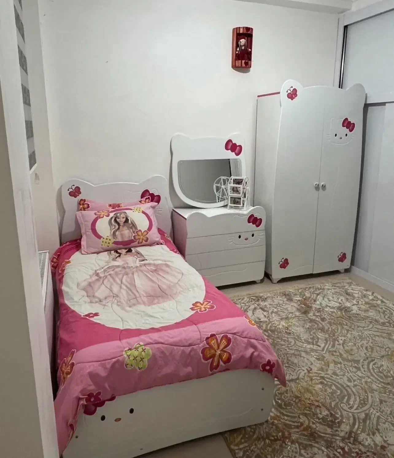 سرویس خواب کودک|تخت و صندلی بچه|سلماس, |دیوار